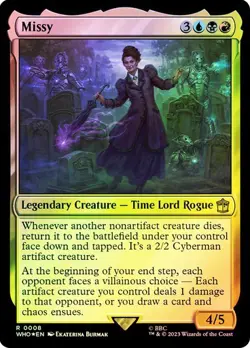 MTG - Missy - Foil - Doctor Who - Magic the Gathering - Image 1