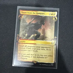 Taunt from the Rampart 0481 Non-Foil NM Pack Fresh Showcase Scrolls - Image 1