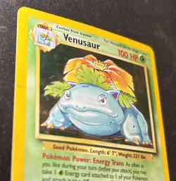 Venusaur 15/102 Pokemon TCG Base Set Holo Rare - Image 2