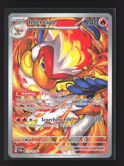 Pokemon SV06: Twilight Masquerade #173/167 Infernape Holo - Image 1