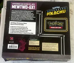 Pokemon 2019 Detective Pikachu Mewtwo-GX Case File Box and both Mewtwo GX Only - Image 2