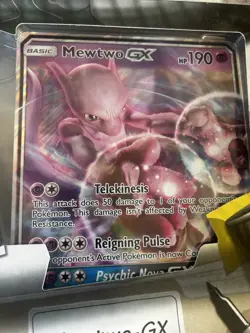Pokemon 2019 Detective Pikachu Mewtwo-GX Case File Box and both Mewtwo GX Only - Image 4