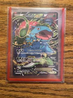 Pokemon TCG Venusaur EX Full Art Holo Promo XY123 XY 180HP Basic - Image 1