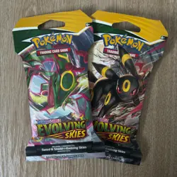 Pokemon Blister Pack Bundle - Evolving Skies x2, Fusion Strike, Vivid Voltage - Image 2