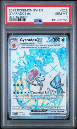 2023 Pokemon Svi EN-Scarlet & Violet Gyarados EX Ultra Rare PSA 10 #225 - Image 1