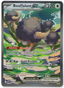 Bouffalant ex 170/086 SIR (NM) - SV White Flare - Full Art Pokemon TCG - Image 1