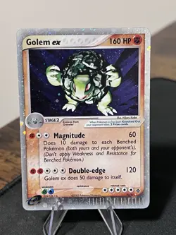 POKEMON GOLEM EX 91/97 HOLO ULTRA RARE - Image 1