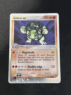 POKEMON GOLEM EX 91/97 HOLO ULTRA RARE - Image 2
