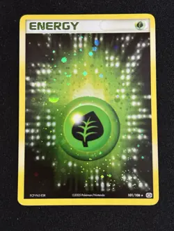 Grass Energy #101/106 - Pokemon TCG - EX Emerald - Reverse Holo - NM - Image 1