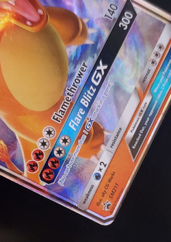 Charizard GX Promo SM211 MISCUT!!! NM/MT [Sun & Moon Promo:Pokemon] - Image 3