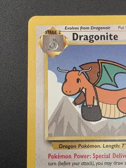 Dragonite 5 1999 WB Movie Black Star Promo Rare WOTC Nintendo Pokemon NM - Image 4