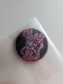 Pokemon Center Sylveon TCG Flip Coin - Eveelutions Vol. 5 - Image 1