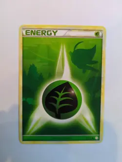 Pokemon TCG Grass Energy (celebi) Heartgold & Soulsilver 115/123 Regular Common - Image 1