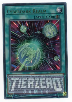 Yugioh Cyberdark Realm SDCS-EN023 Ultra Rare 1st Edition Near Mint - Image 1