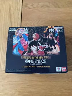 One Piece TCG OP-09 Emperors in the New World Booster Box - Brand New - Unsealed - Image 1
