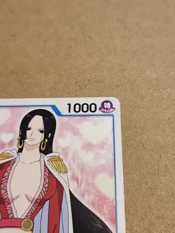 Boa Hancock ST03-013 Super Pre-release Stamp One PIece NM prerelease - Image 2