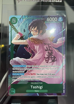 Tashigi OP14-029 Dash pack- The Azure Sea's Seven ENGLISH OP14 One Piece - Image 1