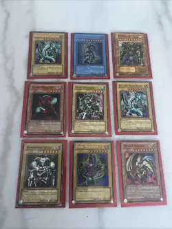 Yu-Gi-Oh! 1996 9 Cards 1st Edition - Image 1