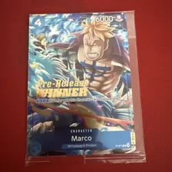 Marco P-071 (Two Legends Pre-Release Winner) - One Piece Promotion Cards SEALED - Image 1