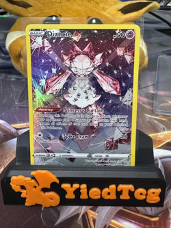 Pokemon Card - Diancie GG13/GG70 Crown Zenith Galarian Gallery Full Art Holo NM - Image 1
