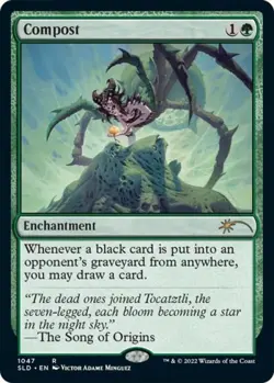MTG English Compost NM Foil Secret Lair - Image 1
