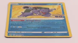 Radiant Blastoise 018/078 (2022) Holo Rare Pokemon GO Card - Image 3
