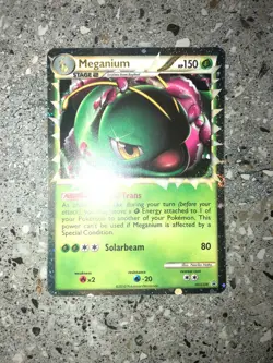 Pokemon TCG Cards Meganium Prime HGSS08 Black Star Promo Holo NM - Image 3