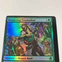 MTG Wandering Troubadour Miscut (210/518) NM FOIL Magic Card - Image 2