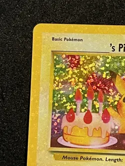 Happy Birthday Pikachu Holo 24 Celebrations Birthday Pokemon Card NM - Image 3