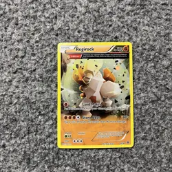 Pokemon Regirock XY49 Full Art XY Holo TCG Promo Card - Image 1
