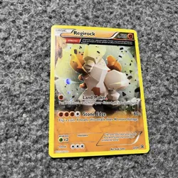 Pokemon Regirock XY49 Full Art XY Holo TCG Promo Card - Image 2