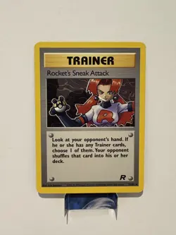 Rocket's Sneak Attack 72/82 Rare Team Rocket Pokemon Card LP - Image 1
