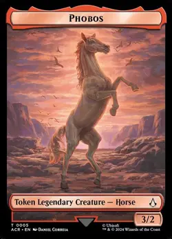 Phobos Legendary Creature Token FOIL #5 | ACR Assassin's Creed | MTG - Image 1
