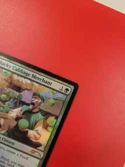 *Foil* Unlucky Cabbage Merchant Promo. LP or better. Avatar. MtG. Magic. - Image 5