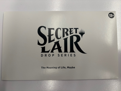 MTG Secret Lair: The Meaning of Life, Maybe (NIB) - Image 1