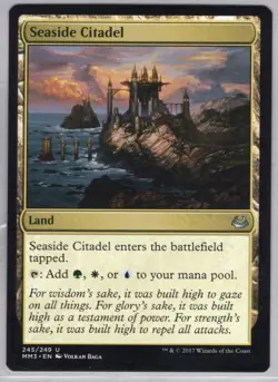 1x Seaside Citadel - Modern Masters 2017 - Near Mint - Image 1