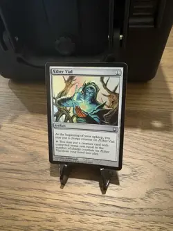 Aether Vial Darksteel Foil *DAMAGED* - Image 1