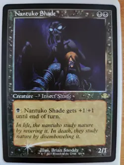 x1 Nantuko Shade FOIL RETRO Dominaria: Remastered MTG FREE SHIPPING - Image 1