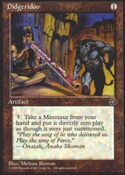 MTG Didgeridoo, Homelands, Damaged, English - Image 1