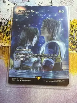Stay with Me - Rhystic Study - M 0031 - Showcase NM, English MTG Final Fantasy - Image 4