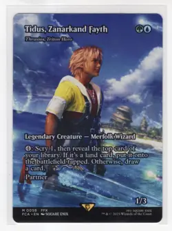 MTG Final Fantasy Through The Ages Mythic #0058 Tidus Zanarkand Fayth - Image 1