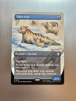 Tiger-Seal - 318 - MTG Avatar: The Last Airbender - Borderless - Regular - Image 1