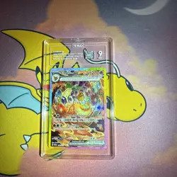 Flareon Ex 2025 Pokemon Prismatic Evolutions #146/131 SIR TAG 9 🔥 - Image 1