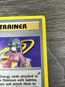 Sabrina 110/132 NM/MINT Regular Rare Gym Challenge Trainer Pokemon Card - Image 3