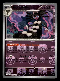 Gothitelle 043/086 WHT White Flare Pokemon Master Ball Reverse Holo Near Mint - Image 1