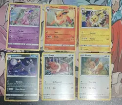Pokemon Eeveelution Sword & Shield Promos SWSH 129, 174, 175, 095, 094, 041- LP - Image 1