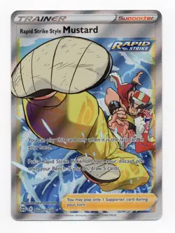 Pokemon TCG Rapid Strike Style Mustard Sword & Shield: Brilliant Stars TG27/TG30 - Image 1