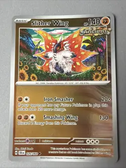 Pokemon TCG * SV Shroulded Fable * 26/64 Slither Wing REVERSE HOLO U * FRESH PK - Image 1