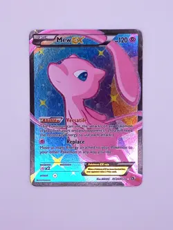 Pokemon Mew EX RC24/ RC25 Full Art Legendary Treasures Radiant Collection NM - Image 1