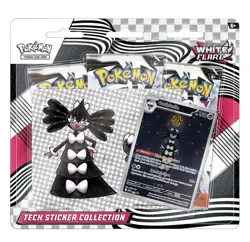 Pokemon Black Bolt White Flare Tech Sticker Collection Set of 2 - Image 2